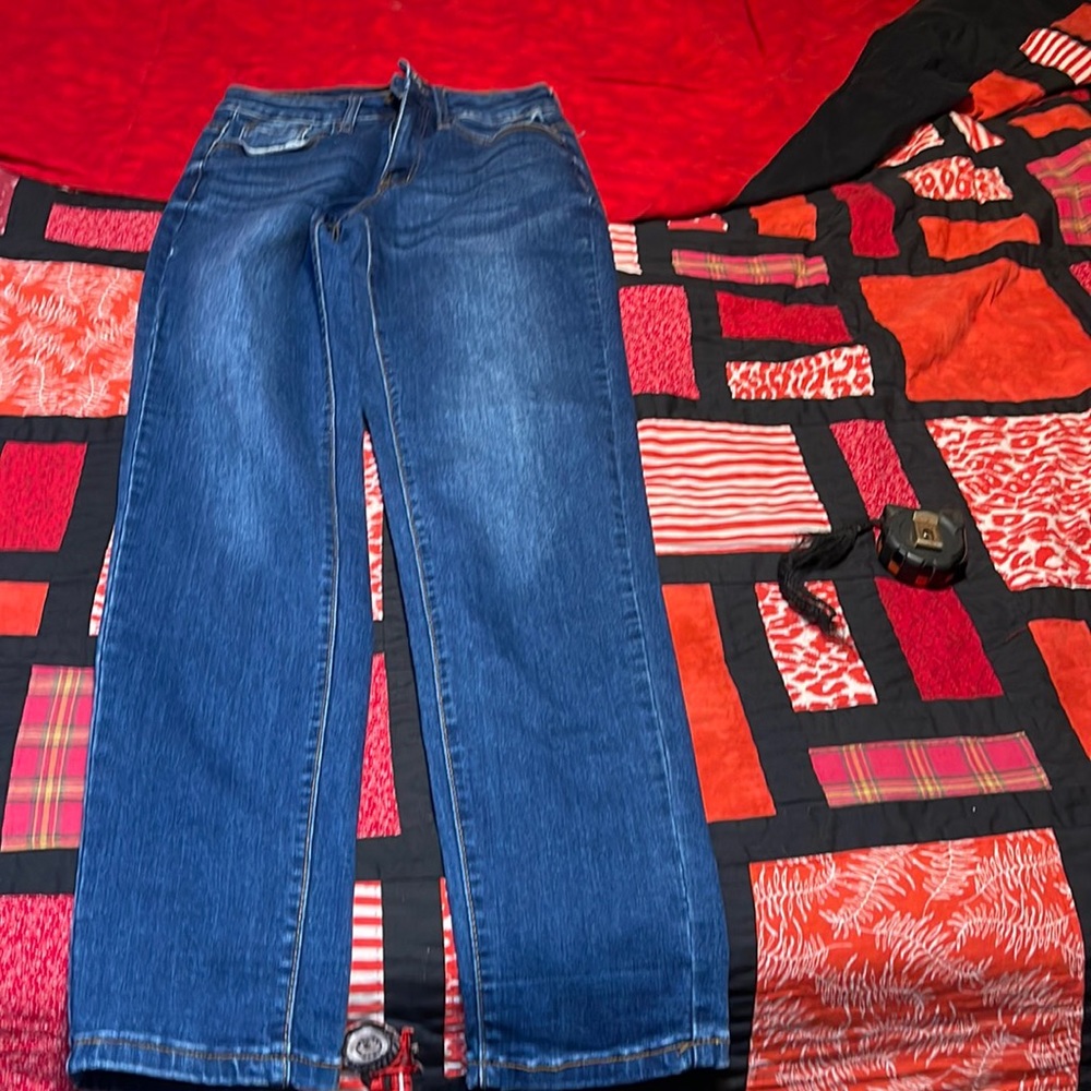 Lucky and blessed mid rise boyfriend size 4